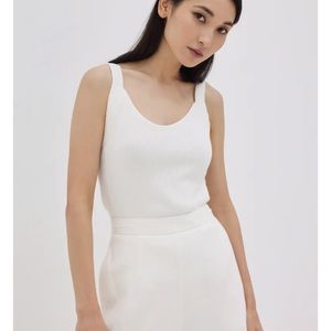 Love, Bonito knit tank top